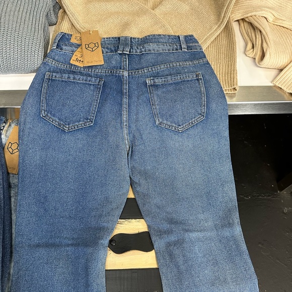 Pleated denim - Picture 4 of 4